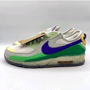 Nike Men’s Air Max Terrascape 90 Training Size 11.5 Green/Purple |DV7413-001|